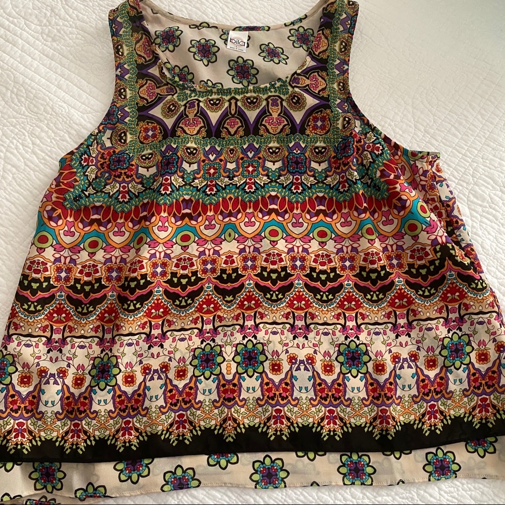 Bila ladies sleeveless blouse
